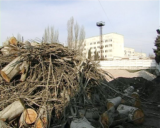 стадион Горняк в Балаклаве