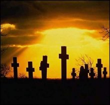 захоронения, кладбище, кресты на кладбище