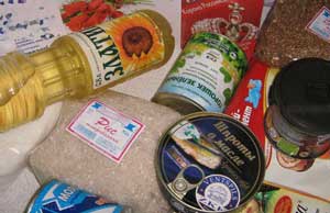 продуктовый набор, набор продуктов питания