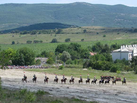 Историческая реконструкция одного их эпизодов Крымской войны 1853-56 годов, «Балаклавская баллада»