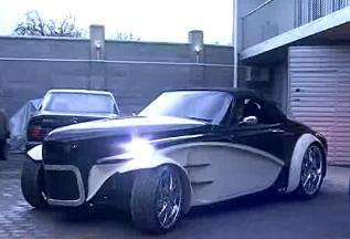 автомобиль будущего из старой 