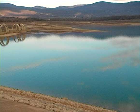 Чернореченское водохранилище пересохло