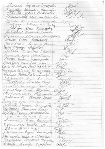 подписи СЭС