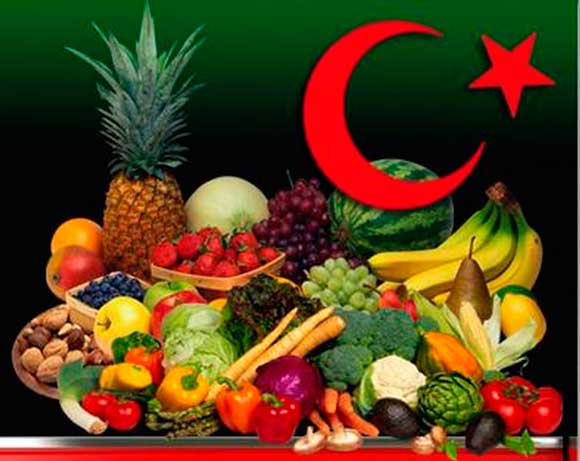 продукты питания из Турции