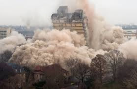 подрыв дома