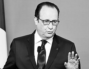 Президент Франции Франсуа Олланд