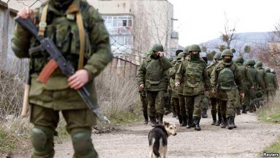 зелёные человечки в Крыму