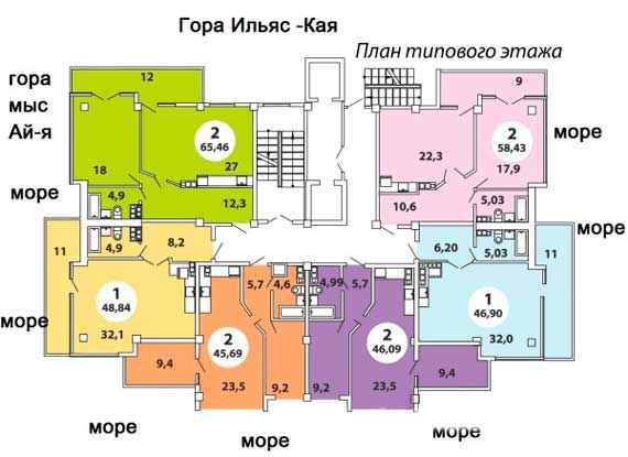 апартаменты в Ласпи