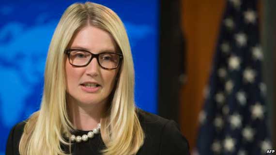 пресс-секретарь Государственного департамента США Мари Гарф