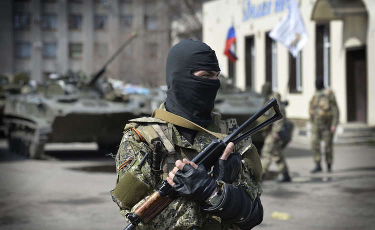 боевики на Донбассе