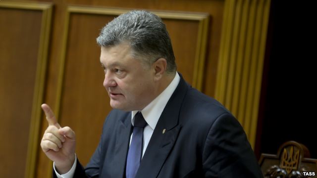 Президент Украины Петр Порошенко