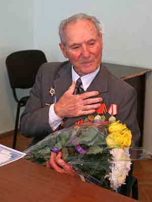 Ветерану Великой Отечественной Войны Николаю Ефимовичу Скулиновскому исполнилось 90 лет