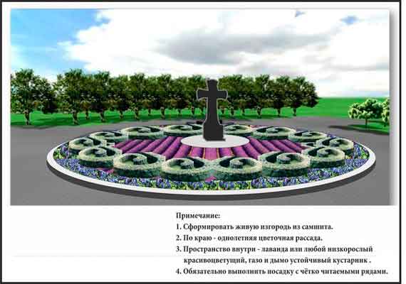 А «Ночные волки» будут зарабатывать на озеленении севастопольских развязок и дальше. Судя по размещенным на «Яриле» эскизам, планы у них большие.
