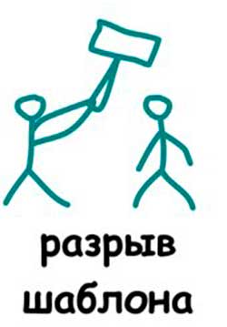 разрыв шаблона