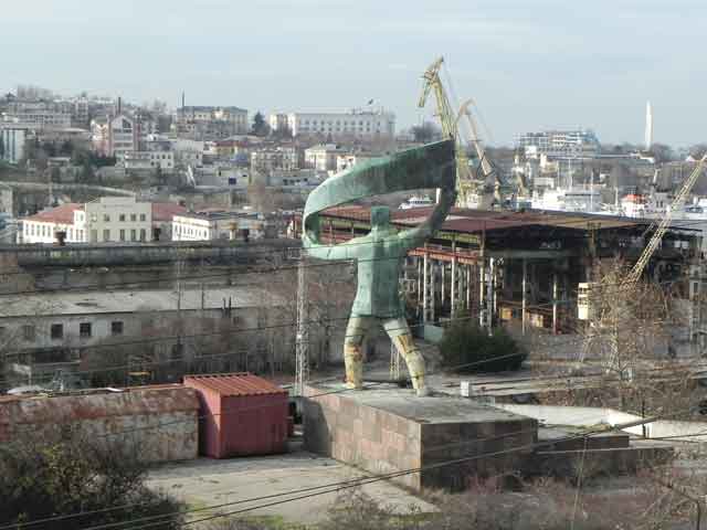 Севастопольский морской завод - Севморзавод. © Меридиан Севастополь.