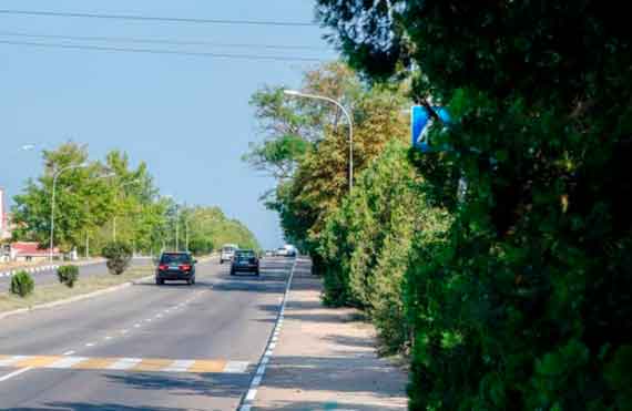 переход на улице Мельника в Севастополе