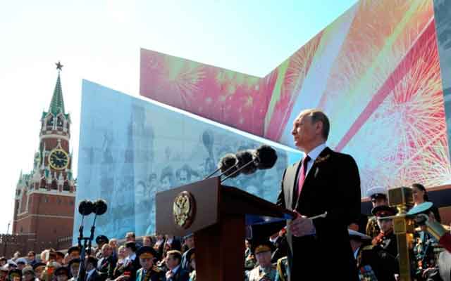 Путин на Красной площади