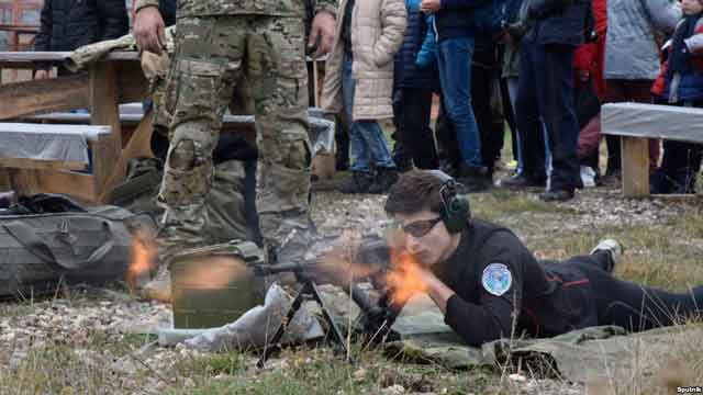  Соревнования по военно-прикладным видам спорта в парке «Патриот», 26 ноября 2016 года