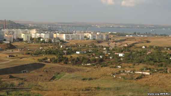 Дачный кооператив возле строительства Керченского моста