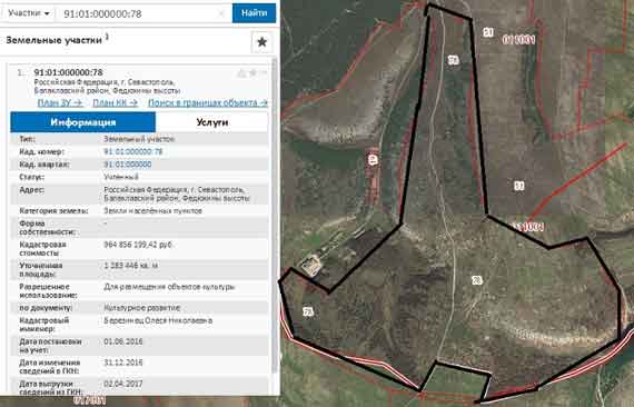 На очередной земельный аукцион в Севастополе выставлен огромный участок на Федюхиных высотах (Балаклавский район), назначение земли – для развития культуры. Начальная цена – более 20 миллионов рублей.