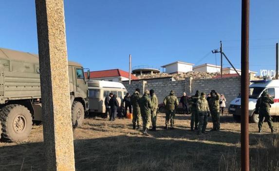 Под Керчью продолжаются трехдневные противостояние местных жителей с силовиками из-за строительства радиолокационной станции