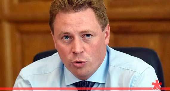 Губернатор Севастополя Дмитрий Овсянников на итоговой пресс-конференции