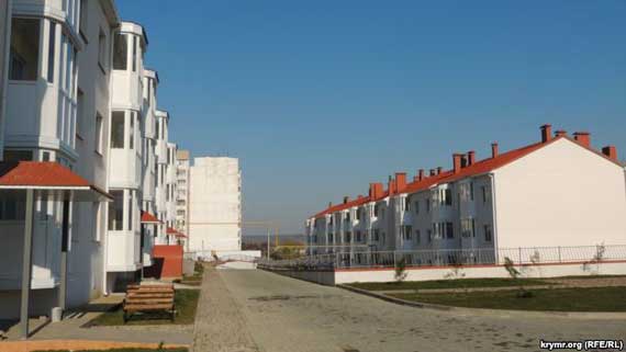 Новый дом для переселенцев с Цементной слободки, Керчь, март 2017 года