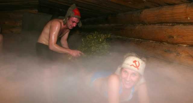 русская баня