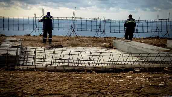 строительство на мысе Фиолент может привести к оползням и обвалам