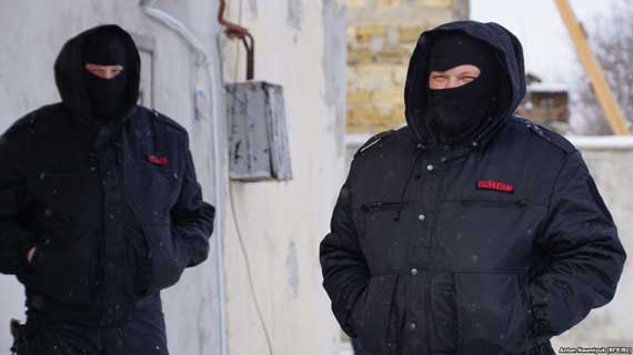 Обыск в Симферополе. Архивное фото