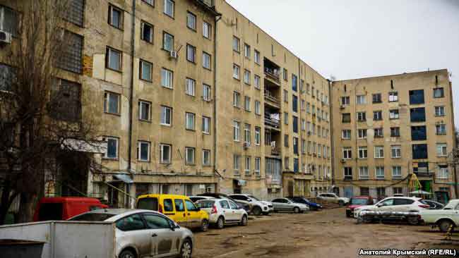 Ведомственное малосемейное общежитие в Симферополе на улице Субхи