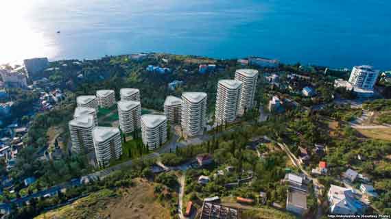 Проект жилого массива «Морской квартал» в Алуште