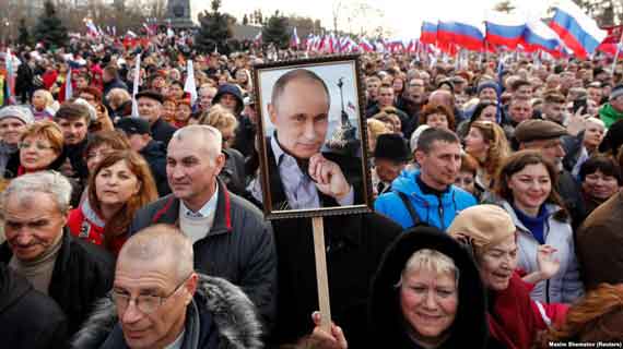 митинг в Севастополе на площади Нахимова