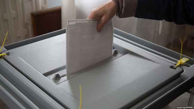 выборы в России, урна для голосования