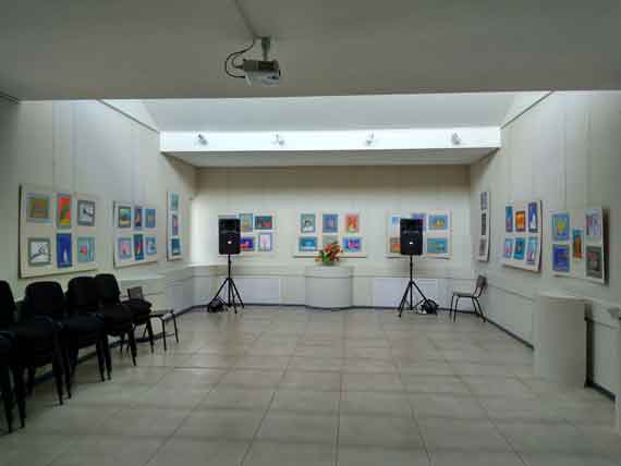 Отремонтированный выставочный зал