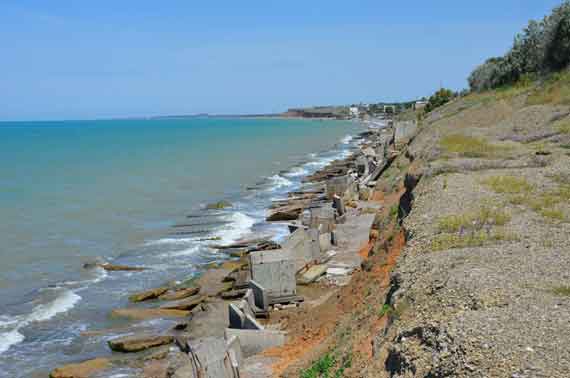 крымские пляжи исчезаю
