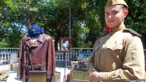 участник военно-исторического клуба в Севастополе