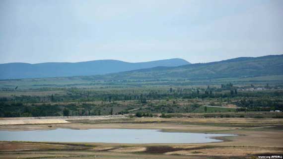 Тайганское водохранилище, Крым