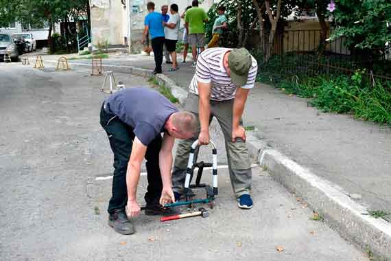 демонтаж нестационарных объектов, незаконно размещенных