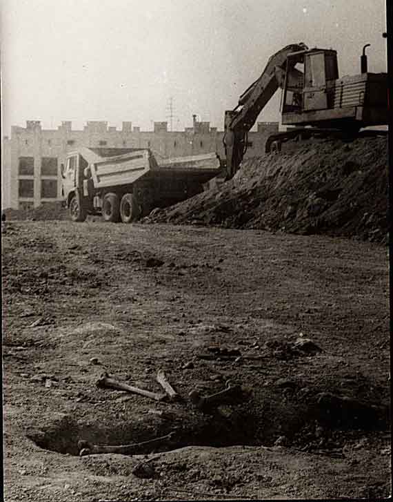 Застройка Михайловского кладбища в Севастополе, 1980-е годы
