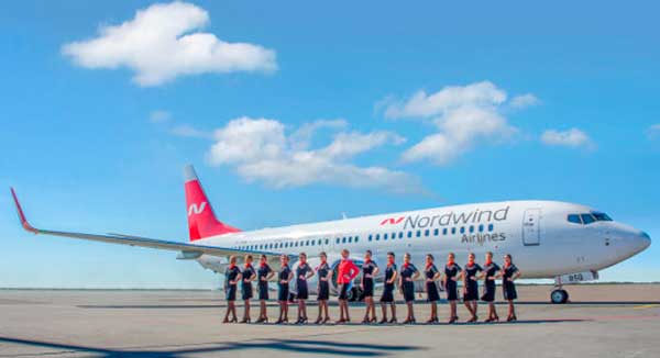 Boeing 737-800 Next Generation авиакомпании Nordwind 