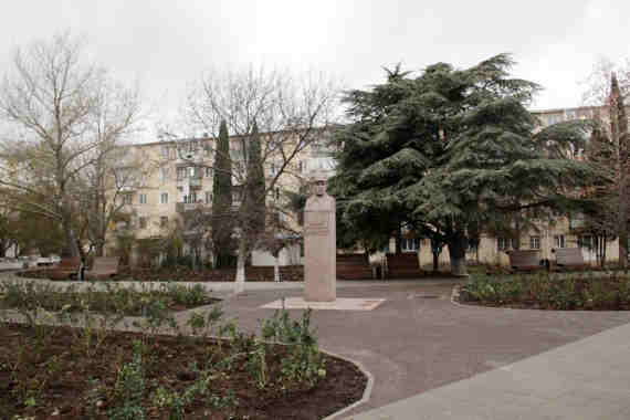Сквер имени Блюхера в Севастополе