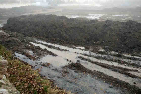 Кругом вода на "Горняке"