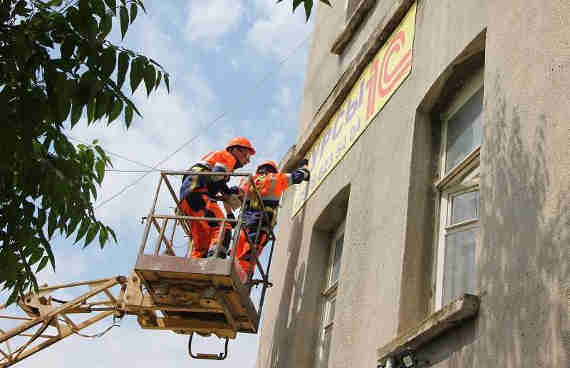 демонтж незаконной рекламы в Севастополе