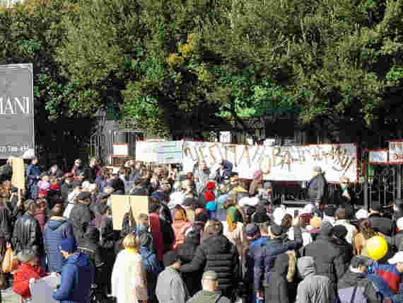 Митинг в Ялте 17 февраля 2019 года