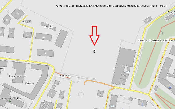 бомба находится между улицей Сенявина и Крепостным переулком