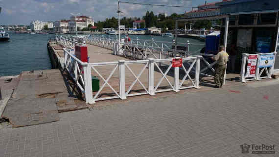 Причал в Артбухте, август 2019 года. Фото: Тарас Любимов ForPost