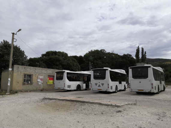 Конечная маршрута - на втором отделении «Золотой балки»