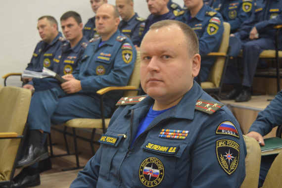 первый заместитель начальника Главного управления МЧС России по городу Севастополю Валерий Зеленин