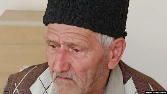 в Симферополе на улице Генерала Васильева был найден пожилой крымский татарин, которого зовут Халил оглу Неджми